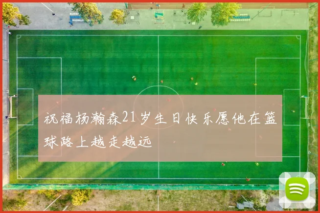祝福杨瀚森21岁生日快乐愿他在篮球路上越走越远